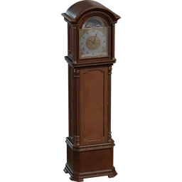 Vintage Grandfather Clock 01