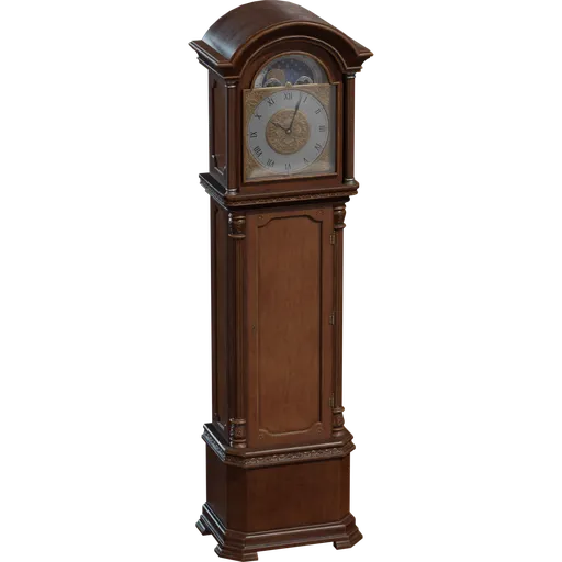 Vintage Grandfather Clock 01