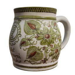 Old souvenir mug