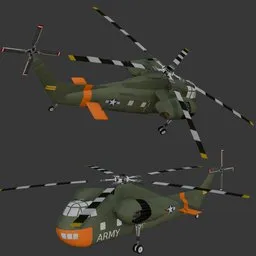 Helicopter Sikorsky ch37