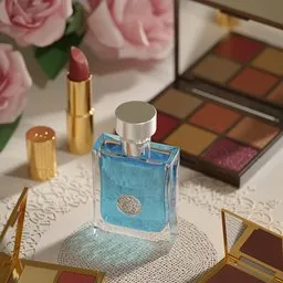 Cosmetic Beauty Scene