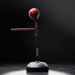 Boxing Bag Red Rigging Physics