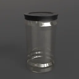 Glass jar