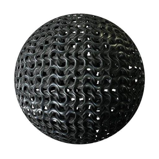 Silver chainmail