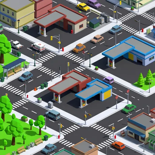 Low Poly City Pack