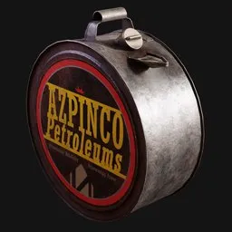 Branded Portable Fuel Drum