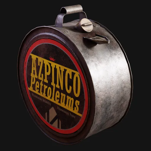 Branded Portable Fuel Drum