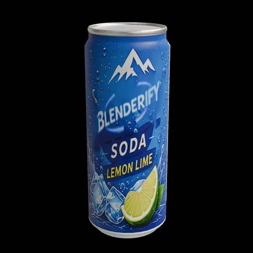 Realistic Soda Can