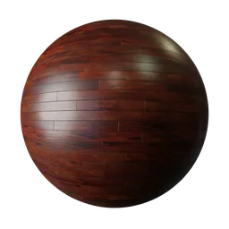 High-resolution PBR dark wooden floor material for Blender 3D artists.