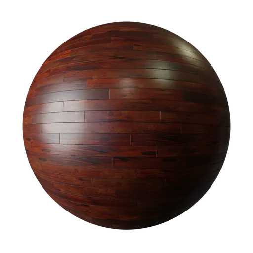 High-resolution PBR dark wooden floor material for Blender 3D artists.