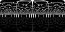 Futuristic Grid Arc Hall HDRI