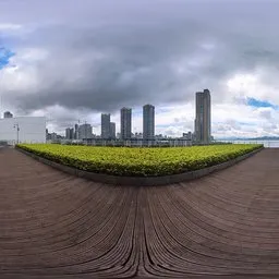 Overcast Sightseeing Corridor