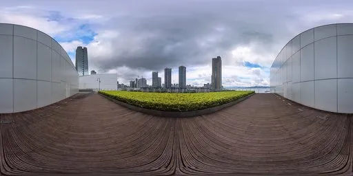 Overcast Sightseeing Corridor 16k