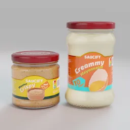 Mayonnaise and mustard