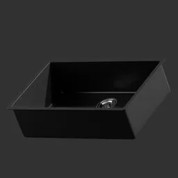 Sink S71 S719-U660 Black by Hansgrohe