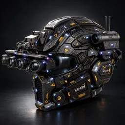 Sci-Fi Military Tactical Combat Helmet