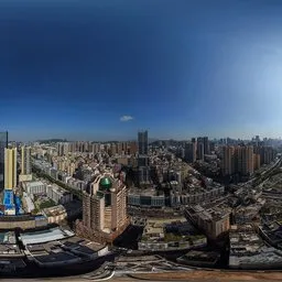 Daytime Sunlight Building HDRIs