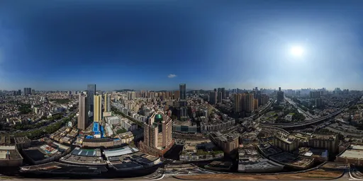 Daytime Sunlight Building HDRIs