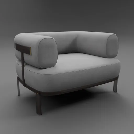 Baxter Belt armchair
