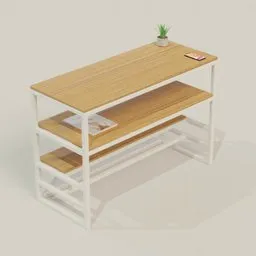 Table Deks Workbench office desk 120 x 50 x 80