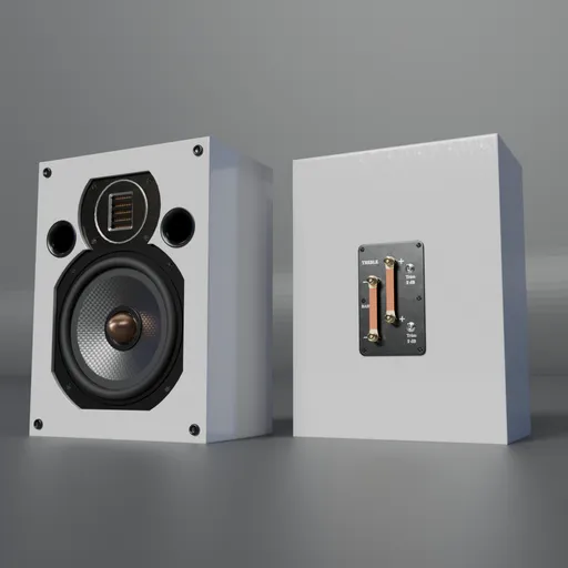 Hi Fi Audio Monitor 7 inch white