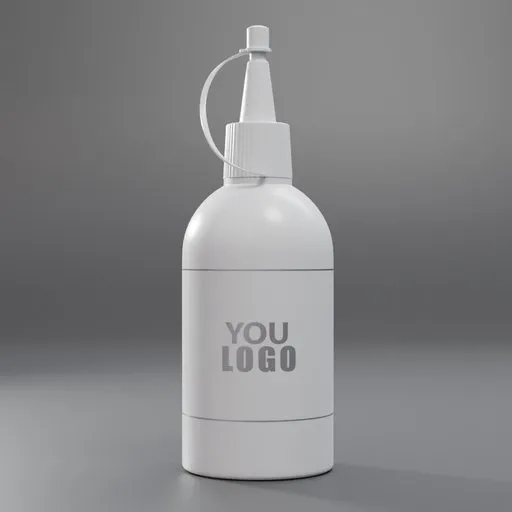 Plastic bottle cosmetic liguid
