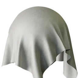 Plain Grey Velvet