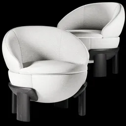 Tambour Armchair