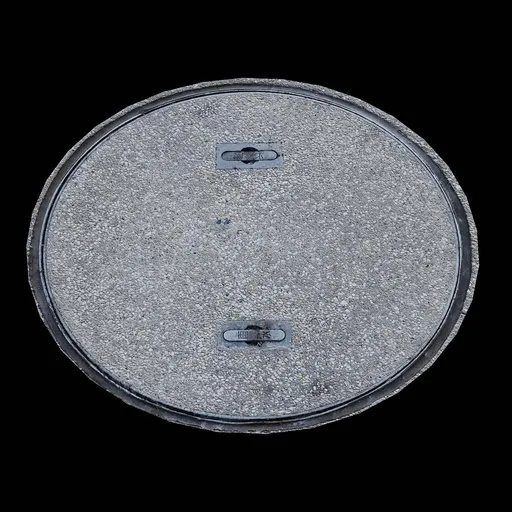 Scan Metal manhole cover