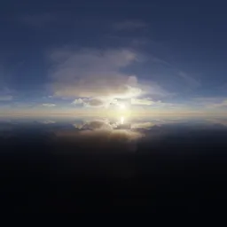 Mountain Lake Sunset Sky