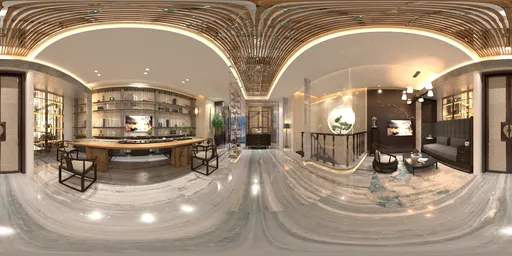 Chinese tea room