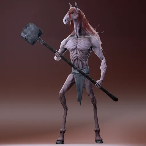 Hores Creatuer - Rigged
