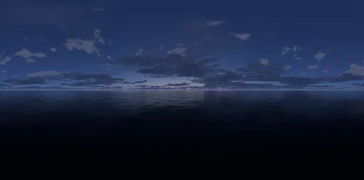 Blue evening