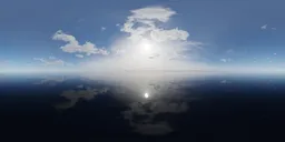 Hazy Sunny Sky Realistic