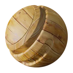 Seamless Natural Wood Planks