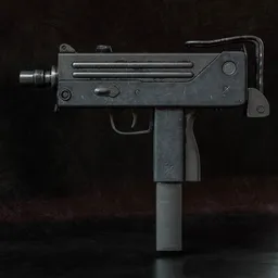 MAC-10 Style Submachine Gun