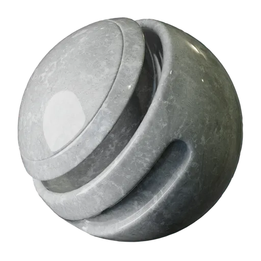 Light Grey Polished Marble