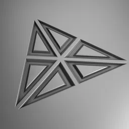 Scifi Decal 016 - Triangle Insets