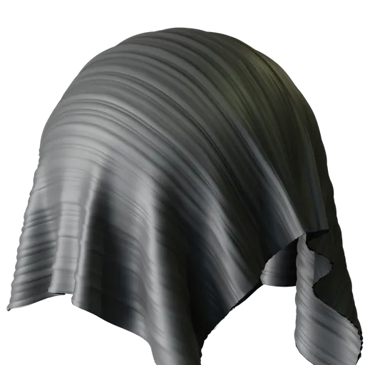 Grey curtain fabric