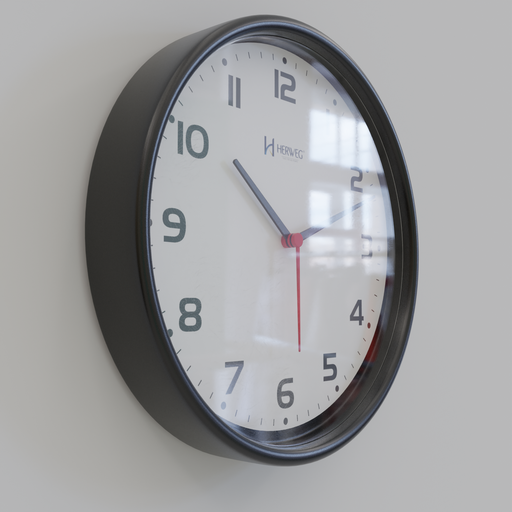 Generic wall clock | FREE Clocks models | BlenderKit