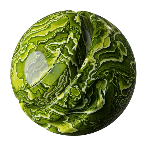 Green marble