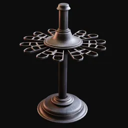 Cast Iron Stamp Carousel