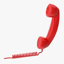Red Handset