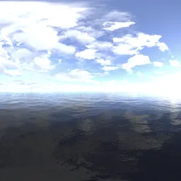 Cloud sunshine bluesky 16k