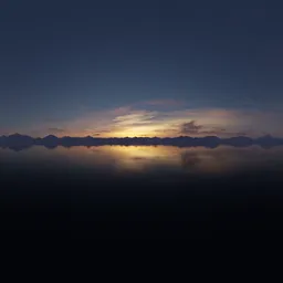 Mountain Twilight Sunset Sky