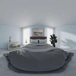 Minimal Bedroom Daylight