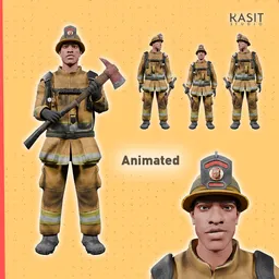 FireFighter Animated