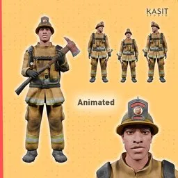 FireFighter Animated