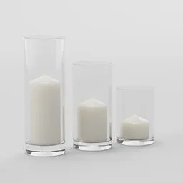 Set of candles