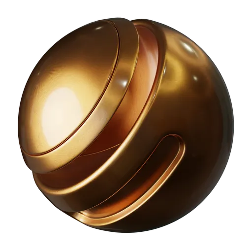 Realistic procedural bronze